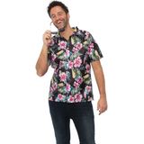 Partychimp - Hawaii Blouse - Multicolor - Polyester