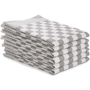 Dekbedovertrek My Luxe. - 100% percal katoen - 240x200/220 - double face lichtgrijs wit