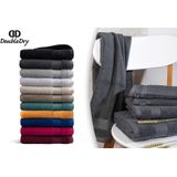 DoubleDry Handdoek Hotel Collectie - 3 stuks - 70x140 - crème