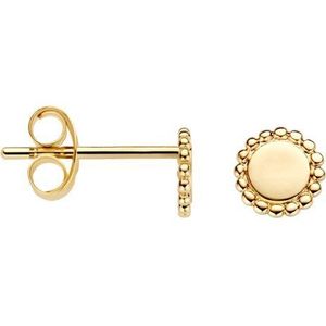 Blush - 7351YGO - Oorknoppen - Goud - 14 Karaat Goud