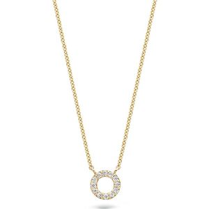 Blush Kettingen - Necklace 3125YZI - Gold (14k) with Zirconia in gold