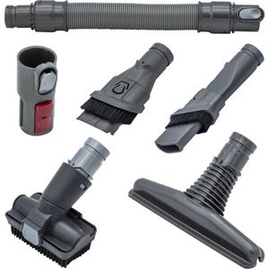 SQOON® - Dyson Universele Borstelset Geschikt Voor V6 / V7 / V8 / V10 / V11 / DC30 / DC31 / DC59 Series - (6-delig)