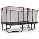EXIT PeakPro trampoline rechthoek 305x519cm - zwart