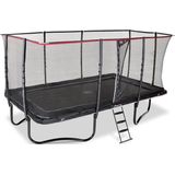 EXIT PeakPro trampoline rechthoek 305x519cm - zwart