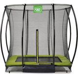 EXIT Silhouette inground trampoline 153x214cm met veiligheid