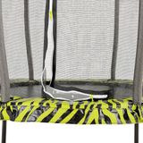 EXIT Tiggy junior Trampolin mit Sicherheitsnetz ø140cm - schwarz/grün