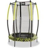 EXIT Tiggy junior Trampolin mit Sicherheitsnetz ø140cm - schwarz/grün