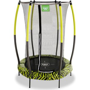 Trampoline Exit Toys Tiggy Junior 140 Lime + Safetynet