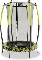 EXIT Tiggy junior Trampolin mit Sicherheitsnetz ø140cm - schwarz/grün