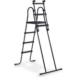 Sicherheitsleiter, für Pools, Grau, 122 cm