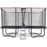 EXIT PeakPro trampoline rechthoek 244x427cm - zwart