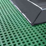 EXIT Dynamic groundlevel trampoline rechthoek 244x427cm - incl. Freezone veiligheidstegels - zwart
