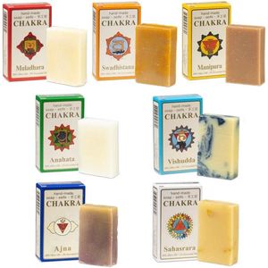 Set van 7 chakra zepen