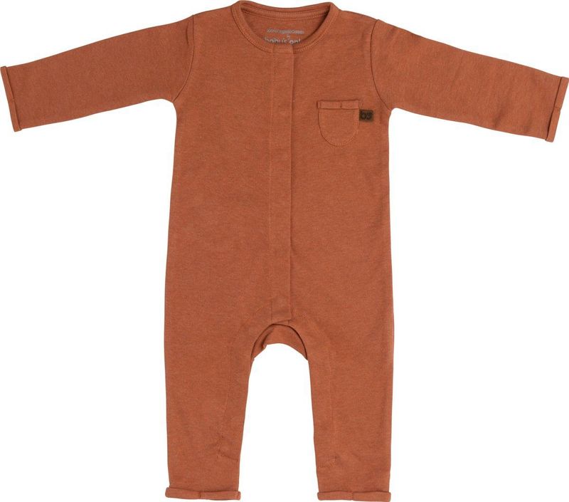 Baby's Only - Melange - Baby Shirt - Bruin - Lange Mouwen