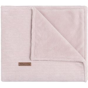 Baby's Only - Teddy Sense - Wiegdeken - Oud Roze - 70x95 cm