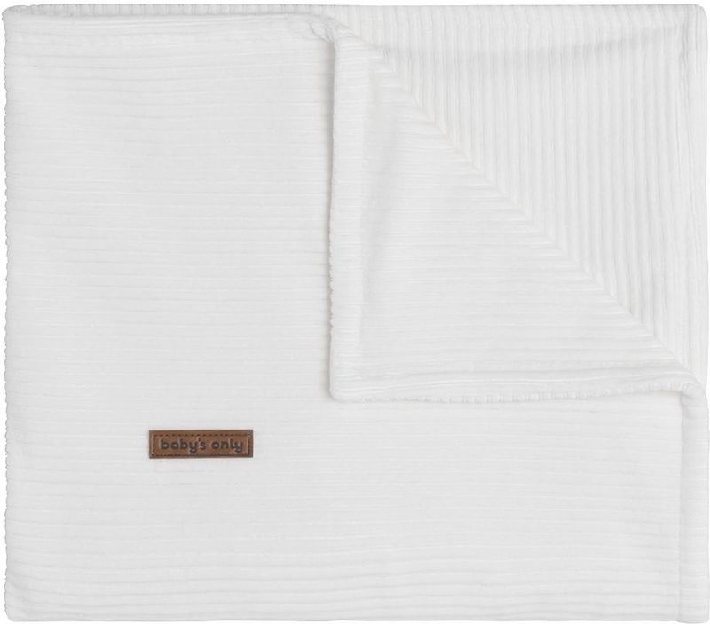 Baby's Only - Sense - Ledikantdeken - Wit - 100x135 cm