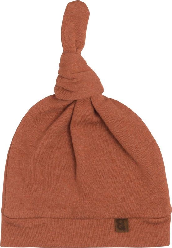 Baby's Only Baby Mutsje Met Knoop Melange Honey