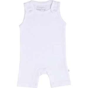 Baby's Only - Salopette - Wit - 100% Ecologisch Katoen