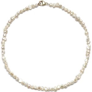 Abrazi - Epoch - Parelketting - 925 Sterling Zilver - Gold Plated