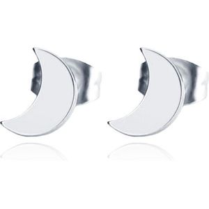 Cilla Jewels - Oorknopjes - Gepolijst Edelstaal - Minimalistisch - Set