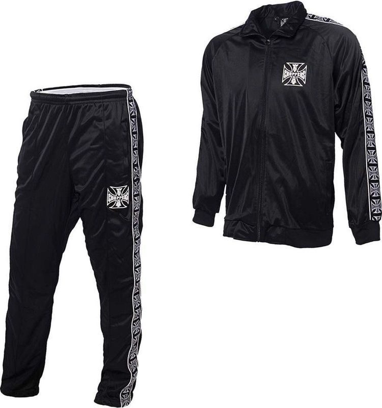 WCC West Coast Choppers Tracksuit Trainingshose OG Black
