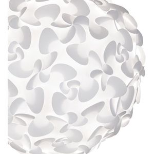 Umage Lora X-Large hanglamp white - met koordset zwart - Ø 75 cm