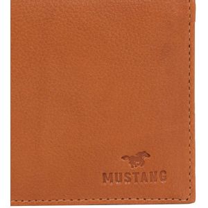Mustang® Livorno leren portemonnee Cognac