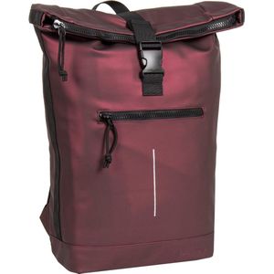 New Rebels Mart New York Metallic Burgundy 21L Rugtas Waterafstotend Laptop 15.6