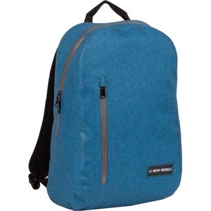 New Rebels® Vepo - Rugtas - Blauw - Waterbestendig - 25L - 33x15x49cm - Rugzak / Backpack