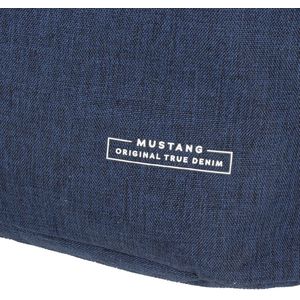 Mustang - Napels 600D - Small Flap - Backpack - Rugtas - Blauw
