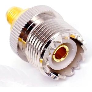 UHF (v) - SMA (v) adapter - 50 Ohm