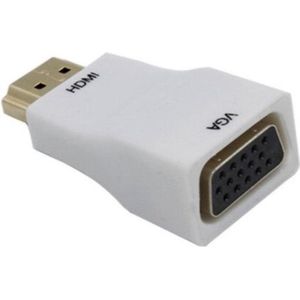 HDMI naar VGA adapter - compact / wit