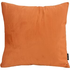Velvet Terracotta Kussenhoess-sFluweel - Polyesters-s45 x 45 cms-sOranje - Bruin