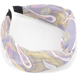 Paisley Haarband Lila / Paars | Diadeem | Katoen / Polyester | Fashion Favorite