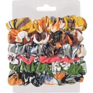 Haarelastiek Colors | Mix 6 stuks | Scrunchie / Haarwokkel | Fashion Favorite