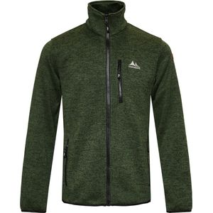Nordberg - Frank - Fleece Vest - Groen Melange - Ademend Materiaal