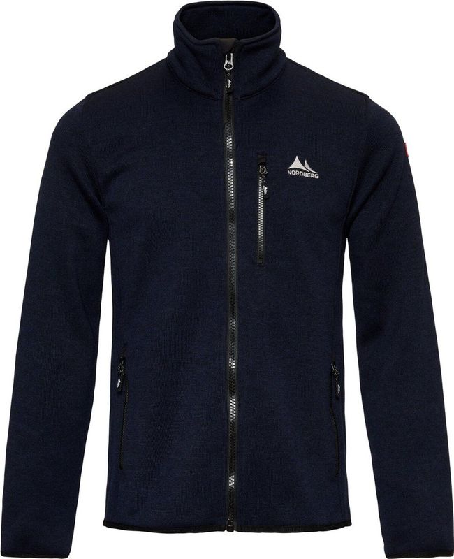 Nordberg - Frank - Fleece Vest - Navy Melange