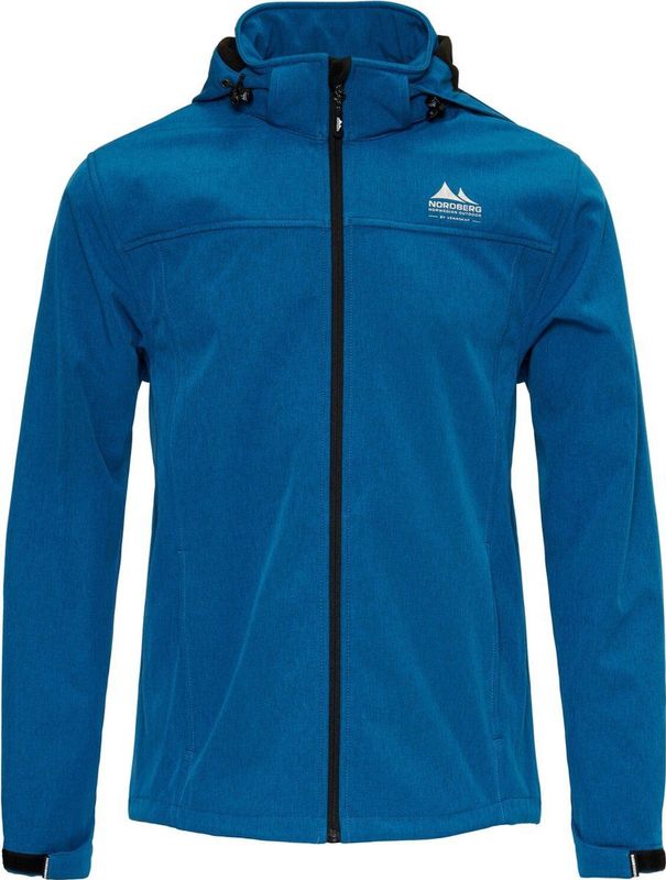 Nordberg - Softshell Outdoor Zomerjas Heren - Petrol Melange