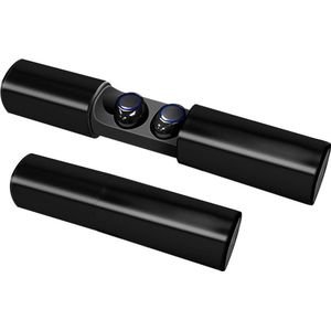 Oortjes draadloos Bluetooth Oordopjes Draadloze oordopjes - In-Ear Oordopjes Met Oplaadcase - TWS- Zwart