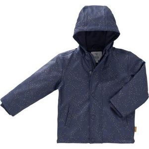 Fresk regenjas indigo dots - 7 jaar