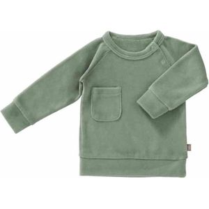 Fresk - Sweater Velours - Sweaters - Velours62 / Forest Green