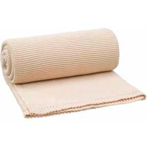 Fresk - Wiegdeken - Uni Dusty Pink - 100% Biologisch Katoen