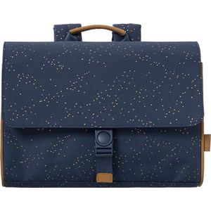 Fresk boekentas Indigo Dots - Blauw