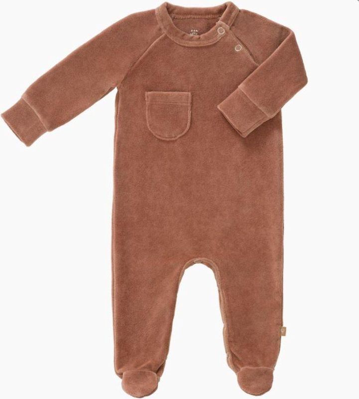 Fresk - Baby Pyjama - Velours - Twany Brown
