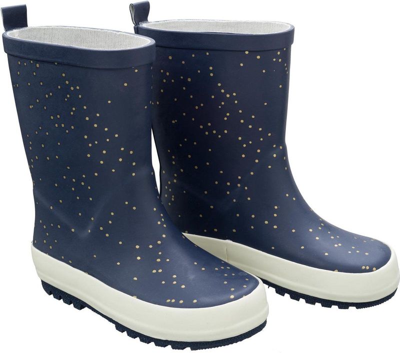 Fresk - Indigo Dots - Regenlaarsjes Kind - 100% Natuurlijk Rubber - Waterdicht