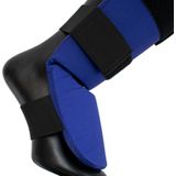 Super Pro Combat Gear Scheenbeschermer Savior Blauw/Wit