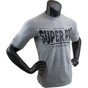 Super Pro - T-Shirt - Wit/Goud - 100% Katoen