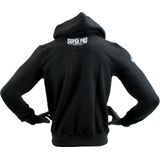 Super Pro Hoody.P. Logo Zwart/Wit Small
