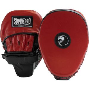 Super Pro Flat Hook and Jab Lederen Handpads