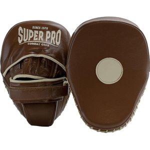 Super Pro Gebogen Vintage Hook and Jab Pad Leder